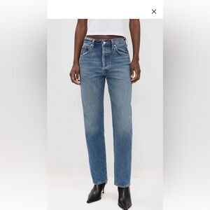 Citizens Of Humanity Women’s Straight Blue Jeans